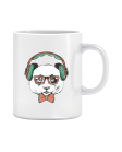 puodelis Hipster panda puodelis Hipster panda